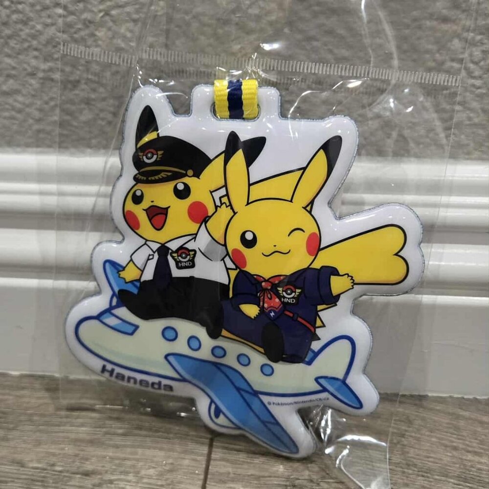Pokémon Pikachu Luggage Tag from Japan